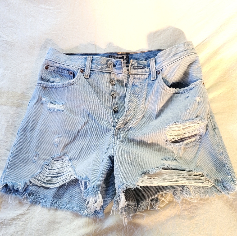 Abercrombie & Fitch High Rise Shorts